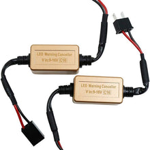 uxcell DC9-16V Car LED Load Resistor Adapter Fix Canbus Error Message Warning Canceller Pair