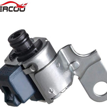 A340E/F/H Transmission Shift Solenoid + Lock-Up/TCC Solenoid with Filter Gasket Kit Compatible With 1985 Up Toyata 4Runner Cressida Pickup Previa Supra T100 Tacoma