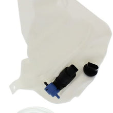 Windshield Washer Tank Assembly compatible with VW Passat 98-01 W/Pump Cap and Sensor 2.8L Cap Wagon Old Body Style