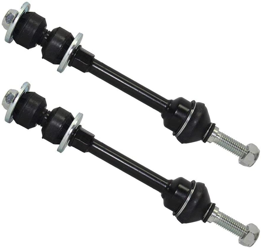 Detroit Axle - Both (2) Brand New Front Stabilizer Sway Bar End Link - for 2WD 2002 2003 2004 2005 2006 2007 Ram 1500 5-Lug Models