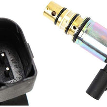 1K0820803E AC Compressor Control Solenoid Valve - For VW Jetta Golf Tiguan Passat Beetle GTI, Compatible with Audi A3 TT 2006-2015 - Sanden PXE16 PXE14