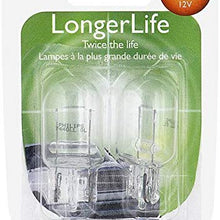 Philips 7440LLB2 7440 LongerLife Miniature Bulb, 2 Pack