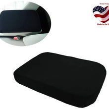 Car Console Covers Plus Made in USA Neoprene Center Armrest Console Cover fits Toyota Camry 2012-2017 Black