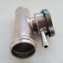 32MM 1.25" inch 1 1/4" POLISHED ALUMINUM IN LINE RADIATOR HOSE FILLER NECK CAP