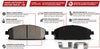 Power Stop Z23-1365, Z23 Evolution Sport Carbon-Fiber Ceramic Front Brake Pads