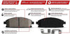 Power Stop Z23-1728, Z23 Evolution Sport Carbon-Fiber Ceramic Front Brake Pads