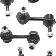 Sway Bar Link Compatible with 2006-2010 Kia Optima Set of 4 Front and Rear Passenger and Driver Side