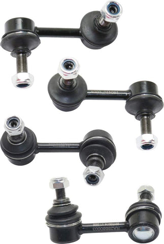 Sway Bar Link Compatible with 2006-2010 Kia Optima Set of 4 Front and Rear Passenger and Driver Side