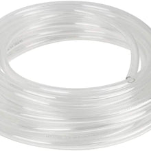 X AUTOHAUX 10 Meter 32.8ft 6.5mm Inner Dia Universal Polyurethane PU Vacuum Hose Tube Clear for Car