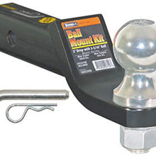 Ball Mount,2"Blk Drop 2-5-1