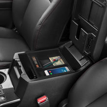 VANJING Center Console Organizer Insert Tray Compatible for 2010 2011 2012 2013 2014 2015 2016 2017 2018 2019 Toyota 4 Runner Accessories with USB Hole Center Armrest Storage Box with A Cleaner Brush