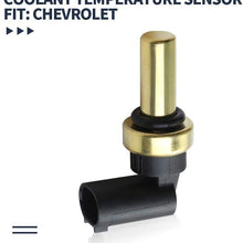 55591401 Engine Coolant Temperature Sensor for Buick Encore Chevrolet Chevy Cruze Sonic Trax Volt Express 3500 4500 GMC 213-4688