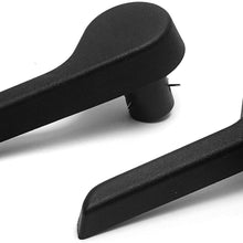 Seat Recliner Handle LH Driver Side Front Ebony for Chevy GMC Pickup Truck SUV (Black)