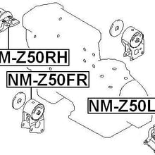 112708J10A - Front Engine Mount For Nissan - Febest