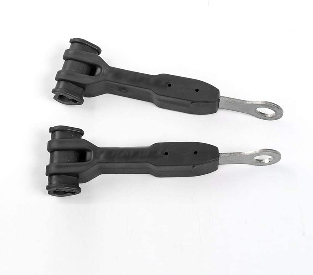 For Jeep Wrangler JK 2007-2017 Black ABS Gas Brake Oil Line Bracket Holder Decoration Kit Interior Accessories