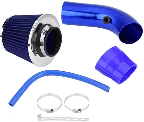 Dibiao Universal 76mm 3 Inch Cold Air Intake Filter Aluminum Induction Hose Pipe Kit