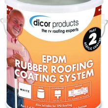 Dicor Corporation Wht Rubr Roof Acry Coating Gl Rp-crc-1