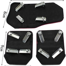 SZSS-CAR 3pcs Nonslip Car Pedal Pads Auto Sports Gas Fuel Petrol Clutch Brake Pad Cover Foot Pedals Rest Plate Kits For MT(Manual Transmission) Car