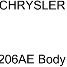 Genuine Chrysler 68103206AE Body Wiring