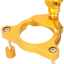 Mallofusa Motorcycle Stabilizer Steering Damper Bracket Mount Holder Kit Compatible for Kawasaki Z800 2013 2014 2015 Black