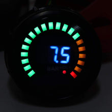 Duokon Auto Car 2in Vacuum Gauge Meter LED Scale + Digital Display 12V Universal