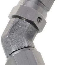 FSLLOVE FANGSHUILIN Tight an -3 AN3 45 Degree Stainless Steel PTFE Custom Brake Hose Fitting (Color : Silver) (Silver)