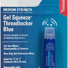 Permatex 24010-6PK Medium Strength Threadlocker Blue Gel, 10 g Gel Twist Applicator (Pack of 6)