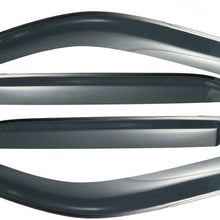 AUTEX Tape On Window Visor Compatible with Toyota 4runner 1996 1997 1998 1999 2000 2001 2002 Side Window Deflectors 4Pcs
