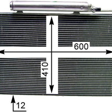 MAHLE Behr AC 369 000P A/C Condenser