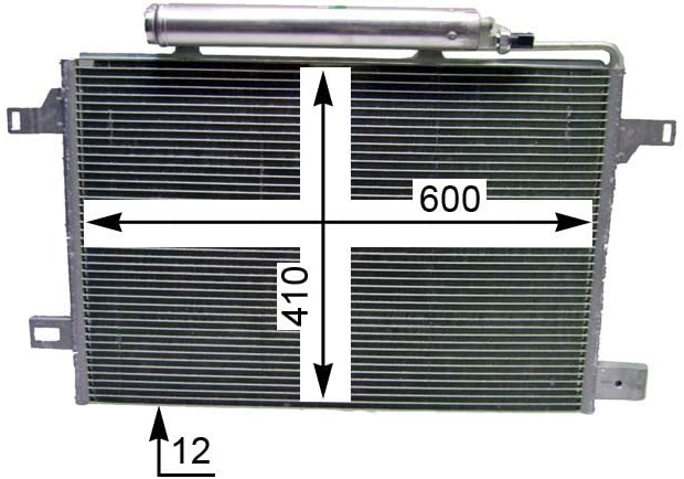 MAHLE Behr AC 369 000P A/C Condenser