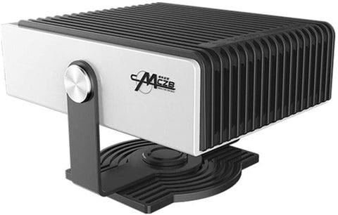 beezbom Portable Practical Button Control 180 Degrees Rotation Defrosting Car Heater Blower & Heater Fan