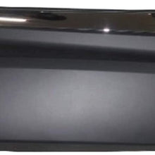 2018-2019 Honda Crv Passenger Side Rear Lower Door Molding; For Touring Model; Textured Black With Chrome Molding; With Rubber Weatherstrip; Made Of Pp/Abs Plastic Partslink HO1505109