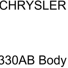 Genuine Chrysler 68040330AB Body Wiring