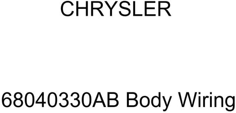 Genuine Chrysler 68040330AB Body Wiring