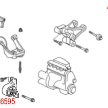 Engine Motor Mount Compatible with Fits 2001 2002 2003 2004 2005 Honda Civic 1.7L 4 Pcs A4511 A6588 A6591 A6595