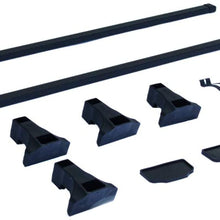 Lizudian 54" Universal Top Roof Rack Cross Bars Luggage for 4 Door Car SUV Truck