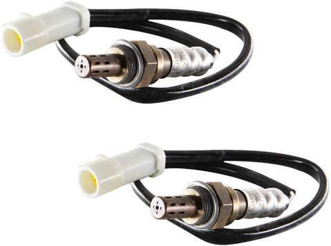 Oxygen Sensor Downstream and Upstream Replacement for Ford F150 Explorer Ranger Aston Martin Mazda Tribute Mercury Nissan Lincoln 2PCS Bosch 15717