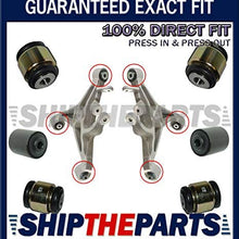 Hamburg-Technic Lincoln LS Rear Lower Control Arm Fluid Hydrabushes Bushings Left + Right Set 6