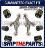 Fits Jaguar XJ8 REAR CONTROL ARMS HYDRABUSHES BUSHINGS SET OF 6