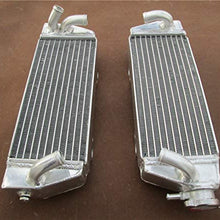 aluminum radiator&hose for KTM 250/300/380 EXC/MXC/SX 1998-2003 99 00 01 (orange)