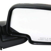 Parts N Go 1999-2002 Chevy Silverado Chrome Power Door Mirror Passenger Side Right Hand Sierra - 15172248 GM1321174