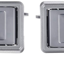 faersi 2Pcs Inside Interior Door Handle Front Rear Driver & Passenger Side for Toyota 1989-1995 4Runner, 1988-1993 Corolla, 1989-1995 Pickup, 1995-2000 Tacoma, 1987-1990 Tercel | 1989-1992 Geo Prizm