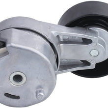 DRIVESTAR Belt Tensioner & Pulley Assembly for 1995 1996 1997 1998 Ford E-350 Econoline F-250 F-350 7.3L V8