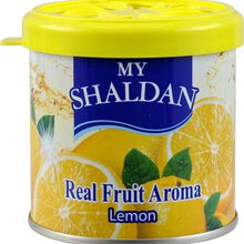 My Shaldan 7 packs Assorted Scent Car Air Freshener (Apple, Lemon, Lime, Mango, Mixed Berry, Orange, Squash Scents)