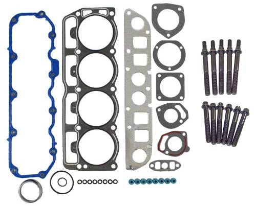 DNJ Head Gasket Set with Head Bolt Kit For 1997-2002 for Dodge Dakota 2.5L 2507cc 153cid L4 OHV