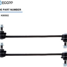 ECCPP Sway Bar Link Kit For 2000 2001 2002 2004 2005 2006 2007 2008 2009 2010 for Chevrolet Aveo for Chevrolet Aveo5 for Daewoo Nubira for Pontiac G3 for Pontiac Wave - Front Sway Bar End Links