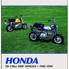 Clymer Repair Manual for Honda 50-110 OHC Singles 65-99
