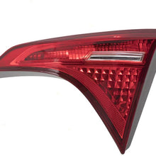 Brock Replacement Passengers Halogen Tail Light Lid Mounted Right Tail Lamp w/LED Reverse Lens Compatible with 17-19 Corolla 8158002A60