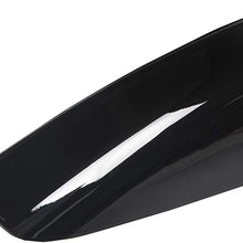 labwork ABS Black Car Top Side Roof Rails Rack Leg Cover End Cap Protection Cover Shell LUCK000646 Replacement for 2003-2009 4Runner N210
