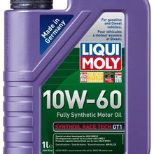 Liqui Moly 2068 Synthoil Race Tech GT1 10W-60 Motor Oil - 1 Liter Bottle Size: 1 Liter, Model: 2068, Outdoor&Repair Store